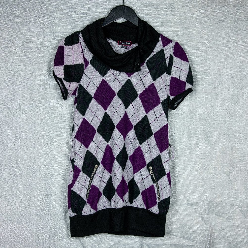 Short Sleeve Sweater Dress